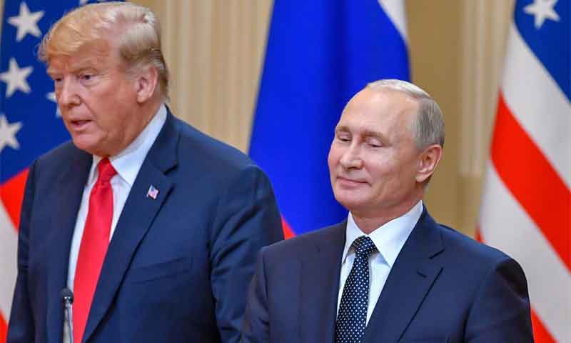 Trump and Putin at Helsinki