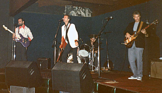 The Balding Brothers at Club 88, circa 1980s.